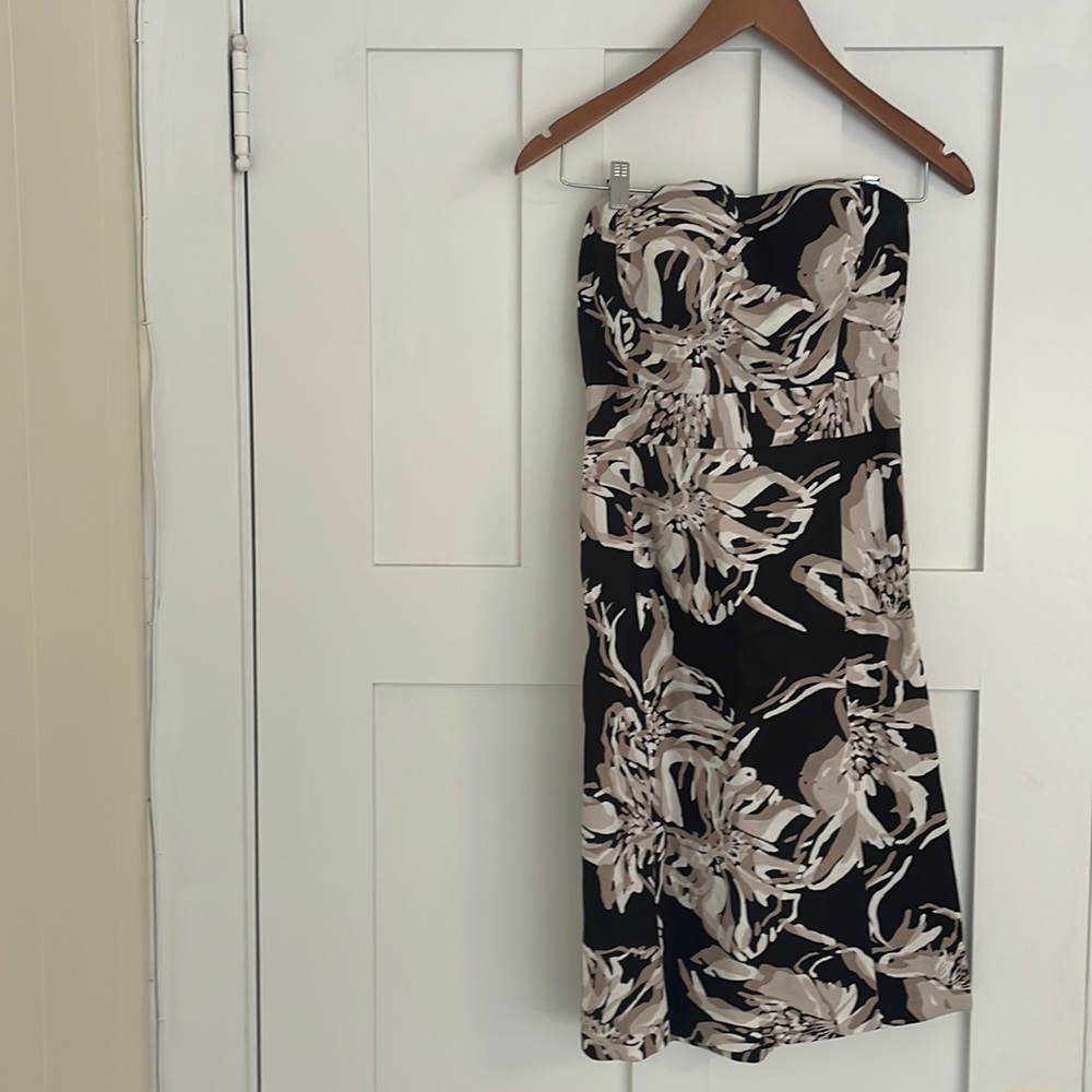 Banana Republic Strapless Dress.  Perfect for a casual wedding!